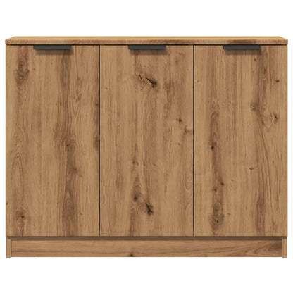 Sideboard Artisan-Eiche 90,5x30x70 cm Holzwerkstoff