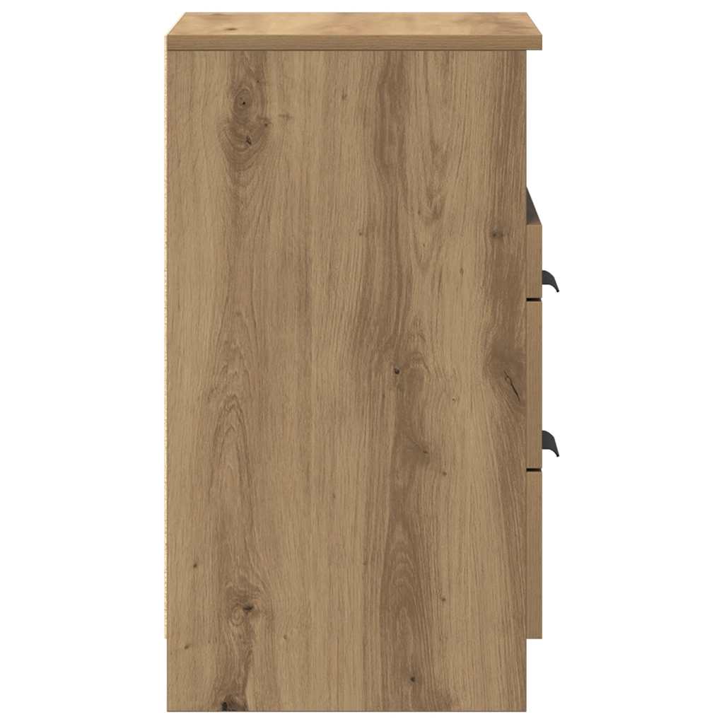 Nachttisch Artisan-Eiche 40x36x65 cm Holzwerkstoff