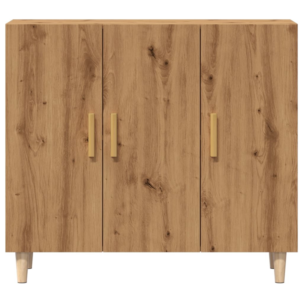 Sideboard Artisan-Eiche 90x34x80 cm Holzwerkstoff