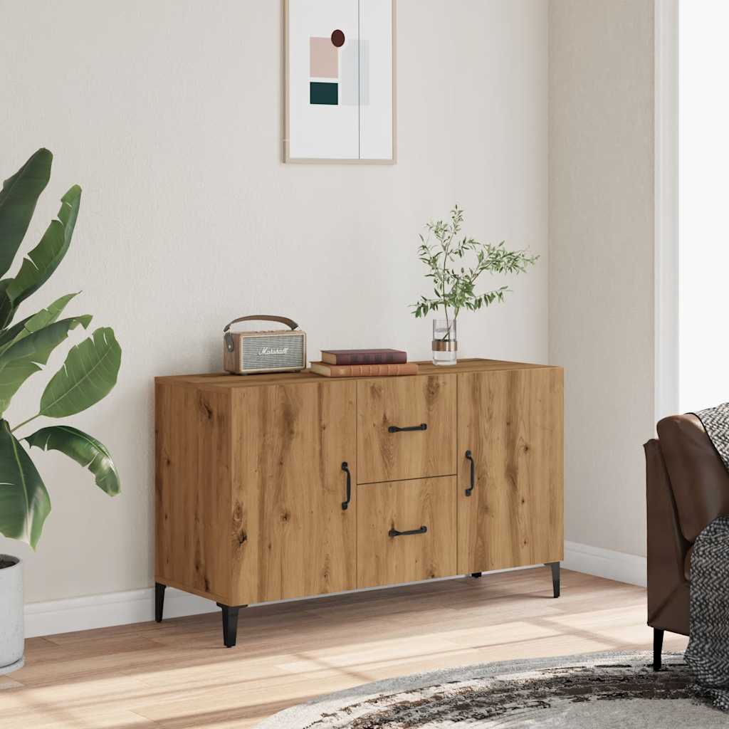 Sideboard Artisan-Eiche 100x36x60 cm Holzwerkstoff