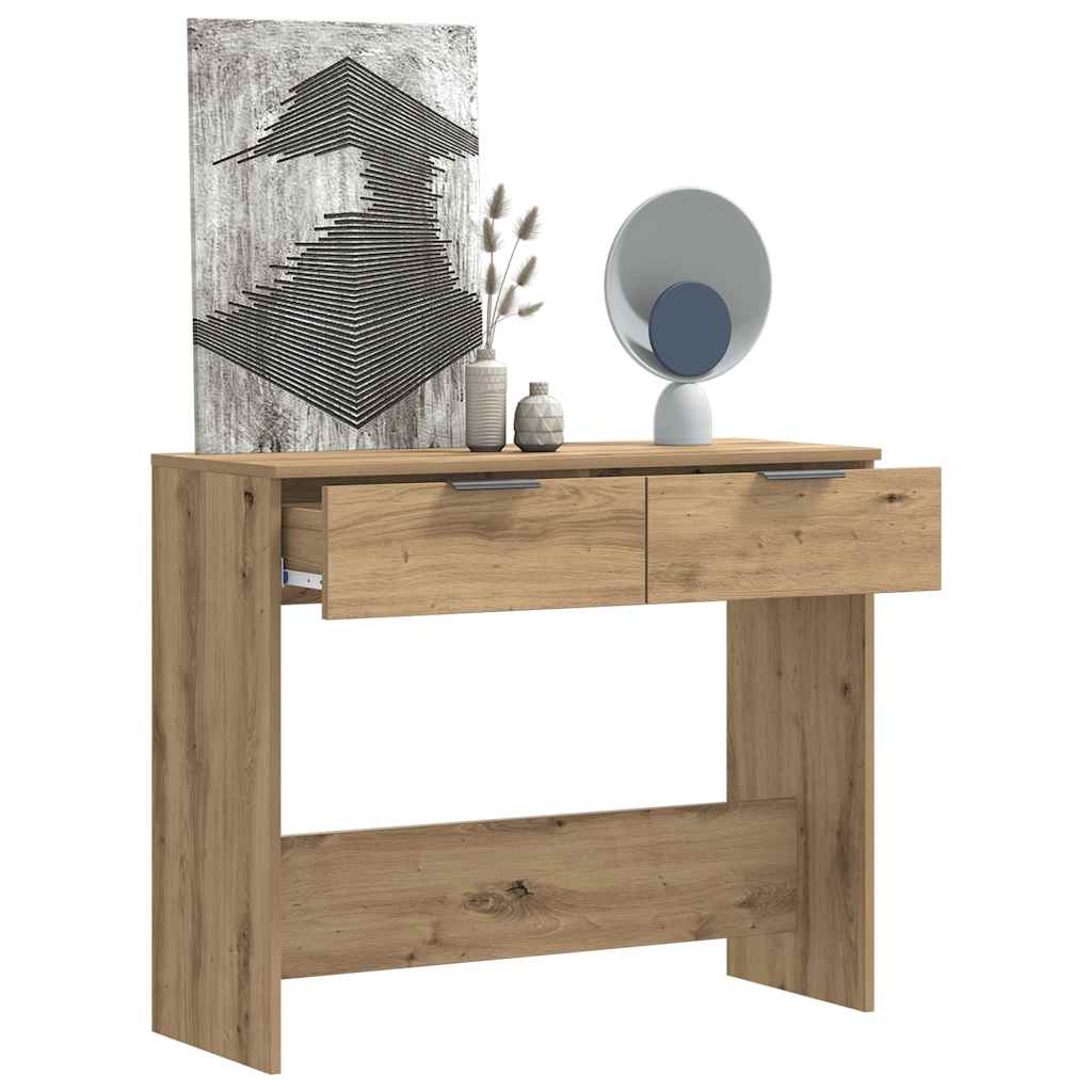 Konsolentisch Artisan-Eiche 90x36x75 cm Holzwerkstoff