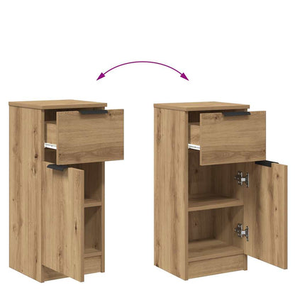 Sideboard Artisan-Eiche 30x30x70 cm Holzwerkstoff
