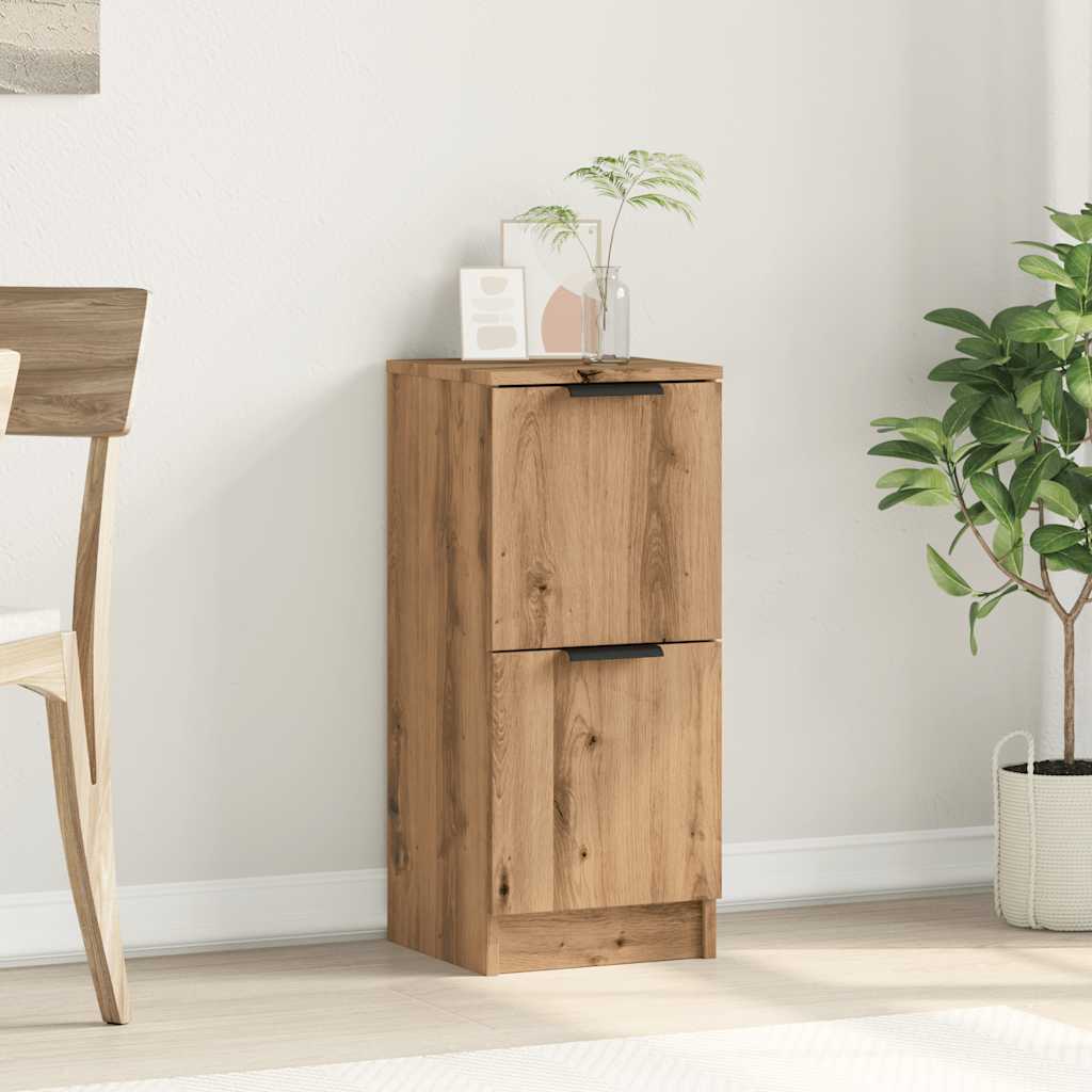 Sideboard Artisan-Eiche 30x30x70 cm Holzwerkstoff