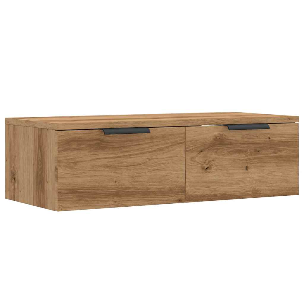 Wandschrank Artisan-Eiche 68x30x20 cm Holzwerkstoff