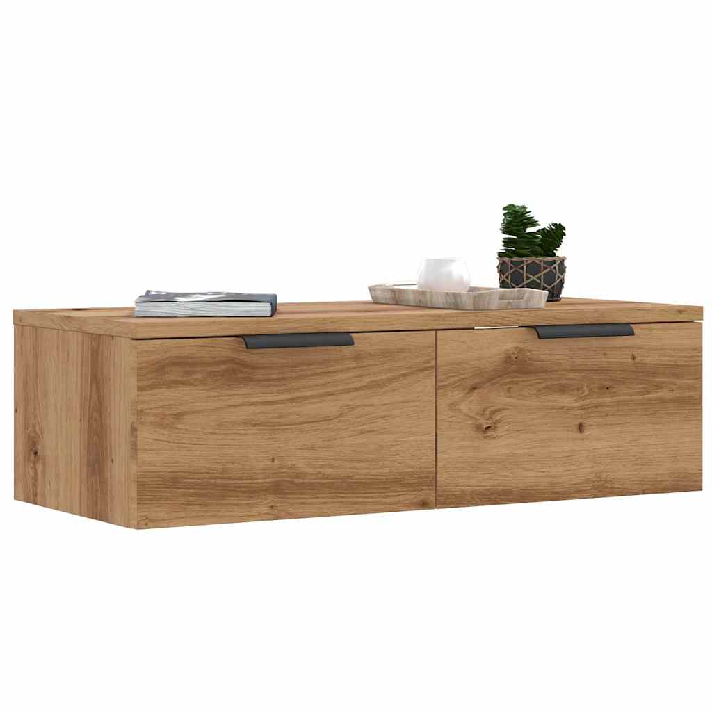 Wandschrank Artisan-Eiche 68x30x20 cm Holzwerkstoff