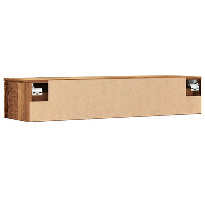 Wandschrank Altholz-Optik 102x30x20 cm Holzwerkstoff