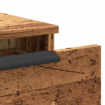 Wandschrank Altholz-Optik 102x30x20 cm Holzwerkstoff