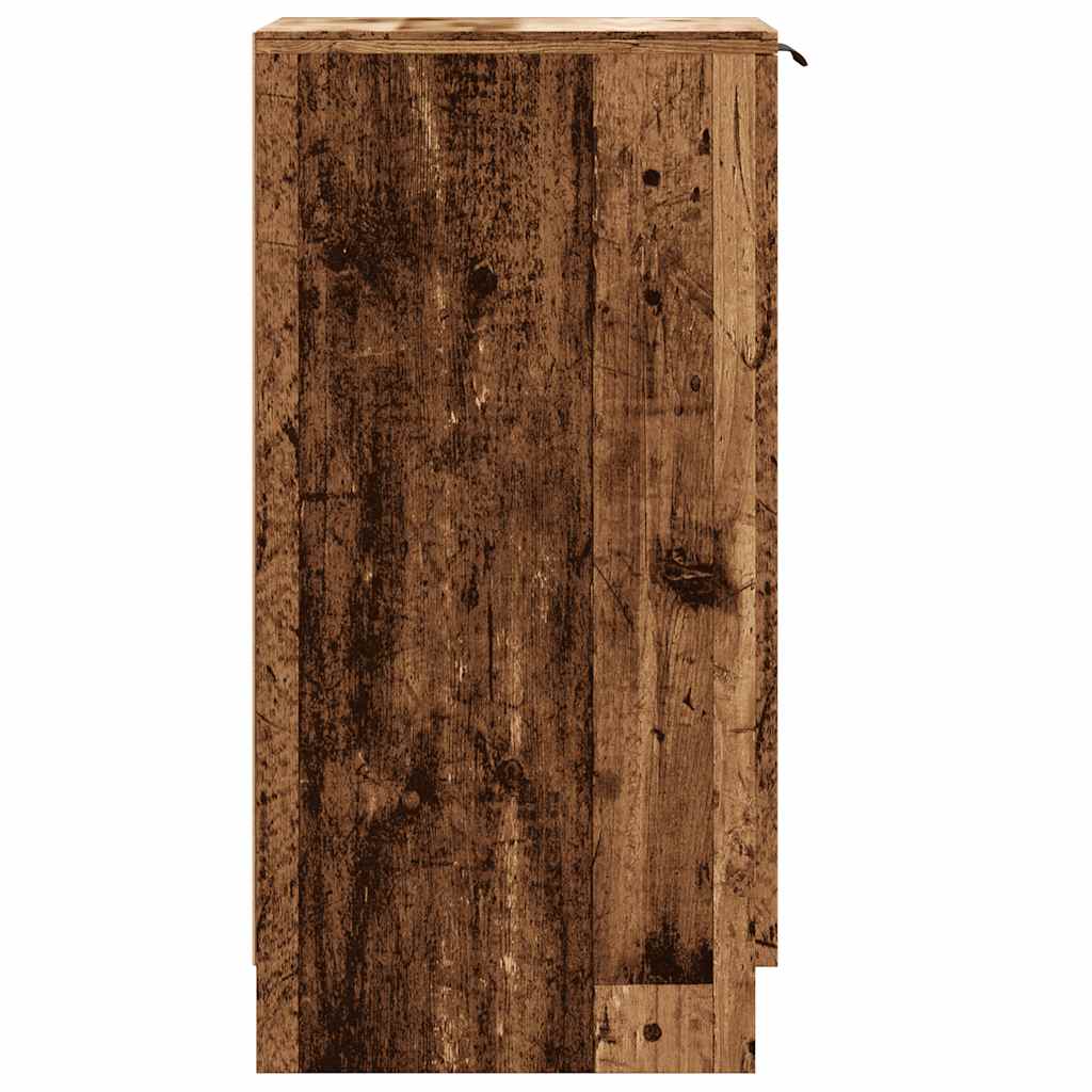 Schuhschrank Altholz-Optik 30x35x70 cm Holzwerkstoff