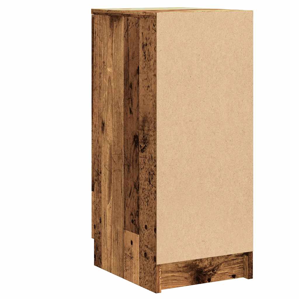 Schuhschrank Altholz-Optik 30x35x70 cm Holzwerkstoff