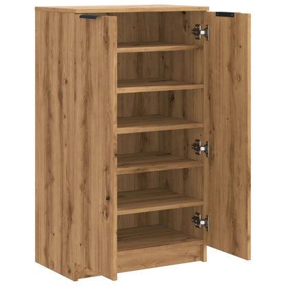 Schuhschrank Artisan-Eiche 59x35x100,5 cm Holzwerkstoff