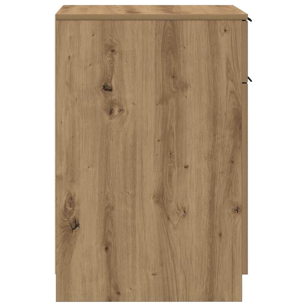 Büroschrank Artisan-Eiche 33x50x75 cm Holzwerkstoff