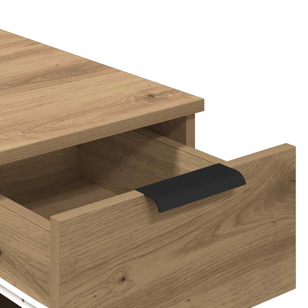 Büroschrank Artisan-Eiche 33x50x75 cm Holzwerkstoff