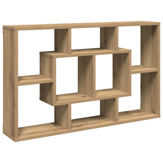 Wandregal Artisan-Eiche 85 x 16 x 52,5 cm Holzwerkstoff