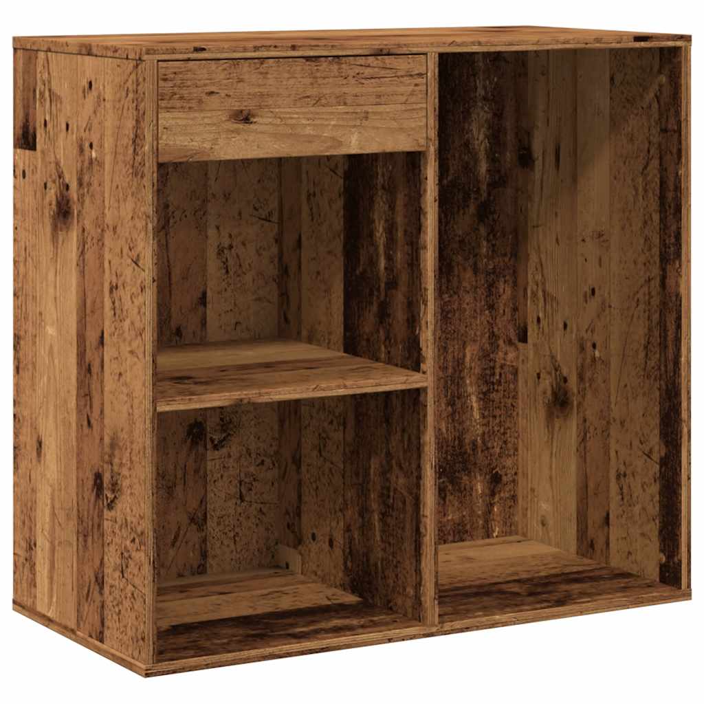 Kosmetikschrank Altholz-Optik 80x40x75 cm Holzwerkstoff