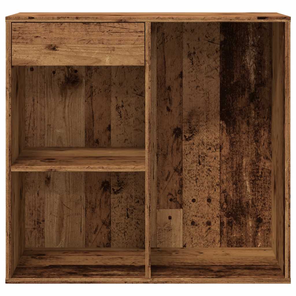 Kosmetikschrank Altholz-Optik 80x40x75 cm Holzwerkstoff