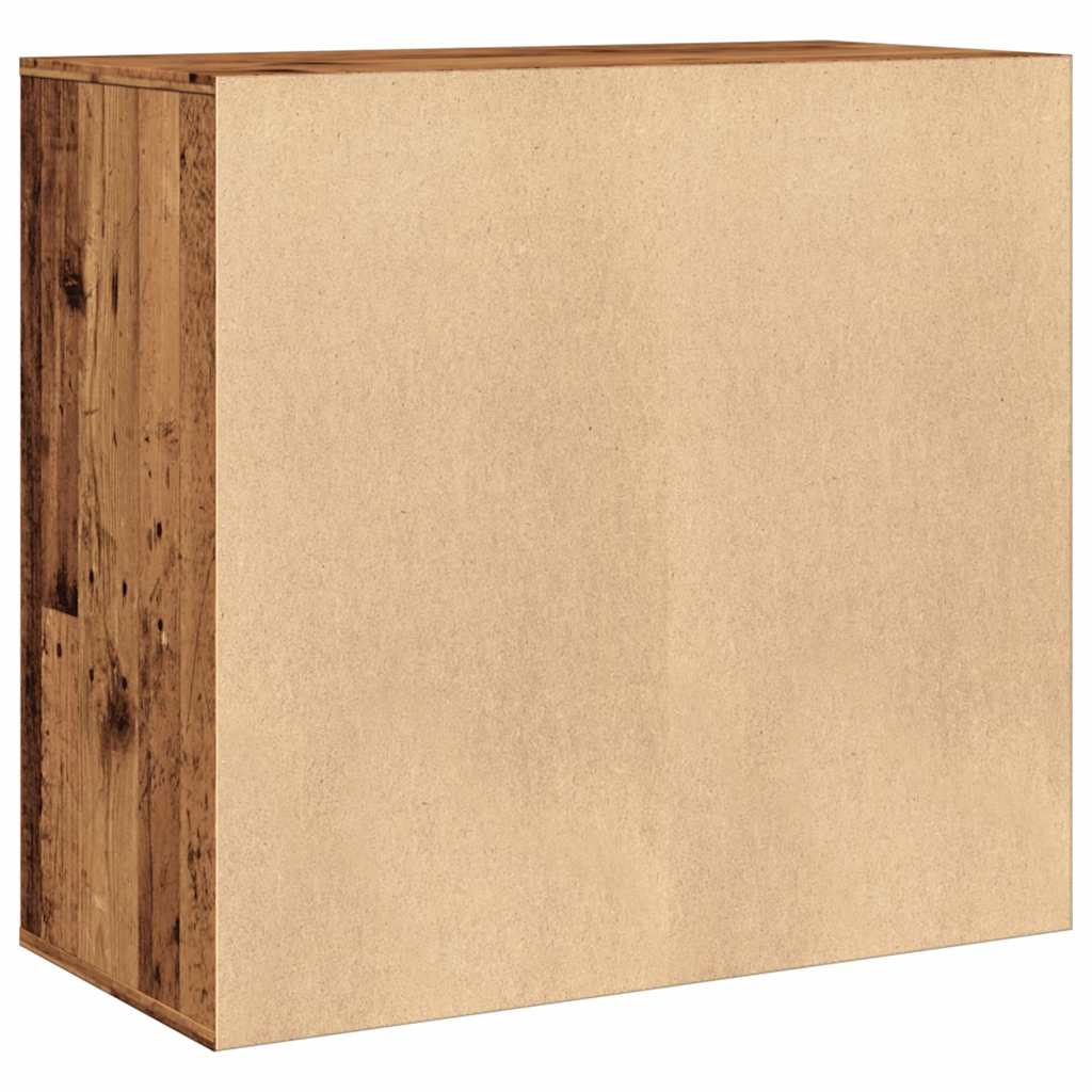 Kosmetikschrank Altholz-Optik 80x40x75 cm Holzwerkstoff