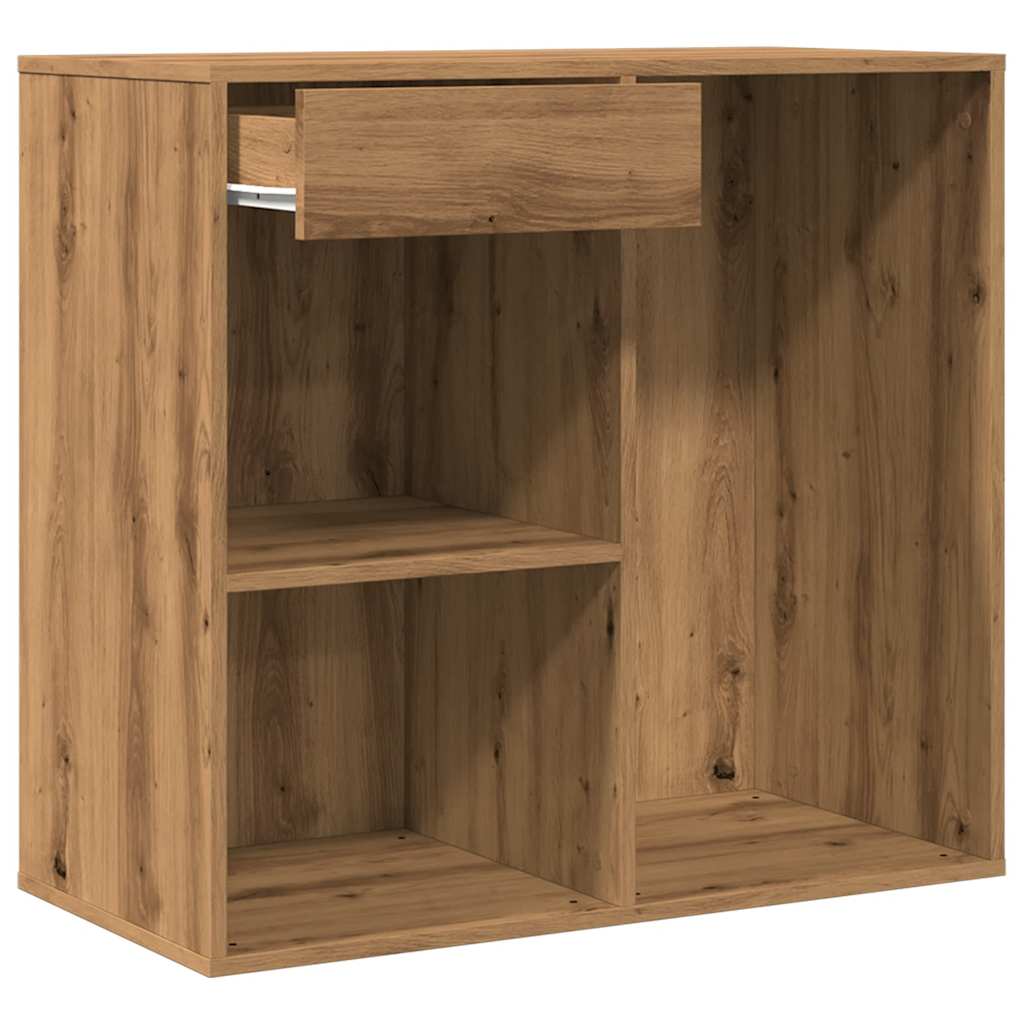 Kosmetikschrank Artisan-Eiche 80x40x75 cm Holzwerkstoff
