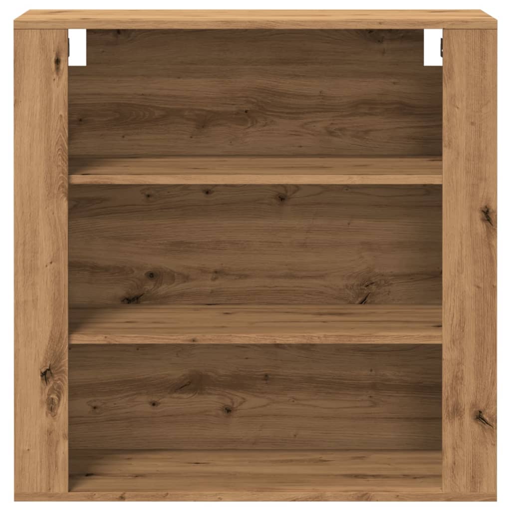 Wandschrank Artisan-Eiche 80x33x80 cm Holzwerkstoff