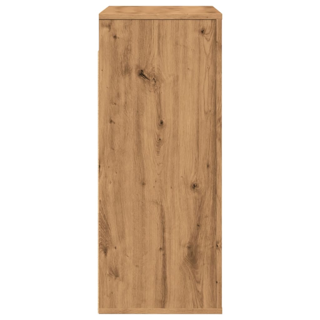 Wandschrank Artisan-Eiche 80x33x80 cm Holzwerkstoff