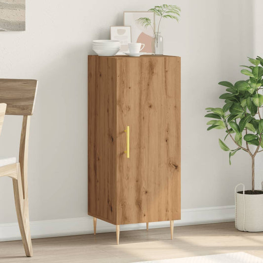 Sideboard Artisan-Eiche 34,5x34x90 cm Holzwerkstoff