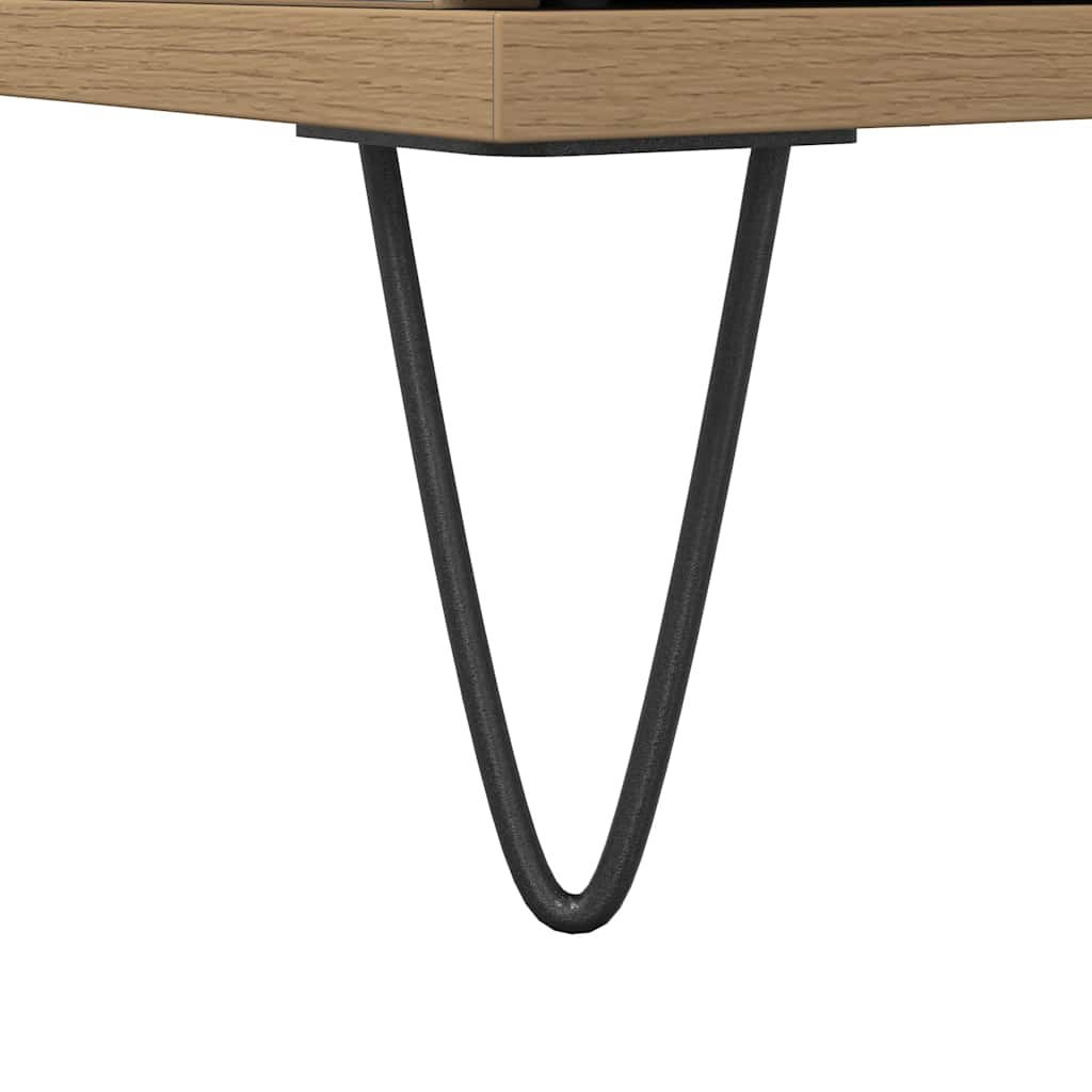 Badschrank Artisan-Eiche 30x30x100 cm Holzwerkstoff