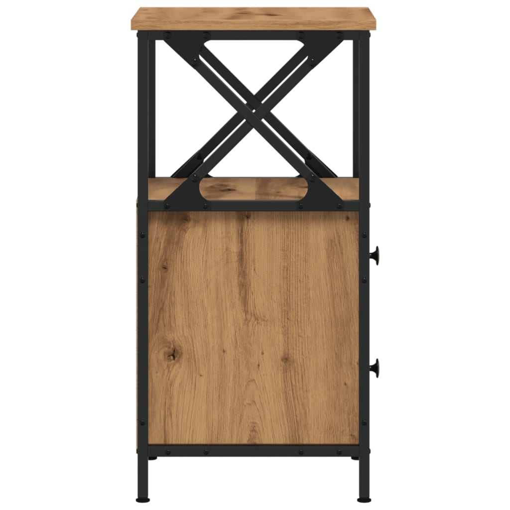 Nachttisch Artisan-Eiche 34x35,5x70 cm Holzwerkstoff