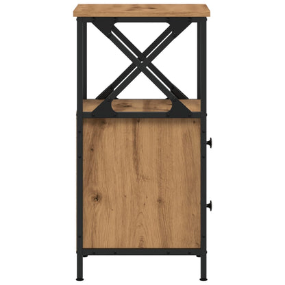 Nachttisch Artisan-Eiche 34x35,5x70 cm Holzwerkstoff