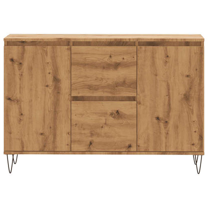 Sideboard Artisan-Eiche 101,5x35x70 cm Holzwerkstoff