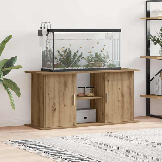 Aquariumständer Artisan-Eiche 121x41x58 cm Holzwerkstoff
