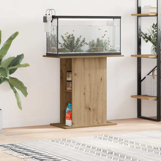 Aquariumständer Artisan-Eiche 36x75x72,5 cm Holzwerkstoff