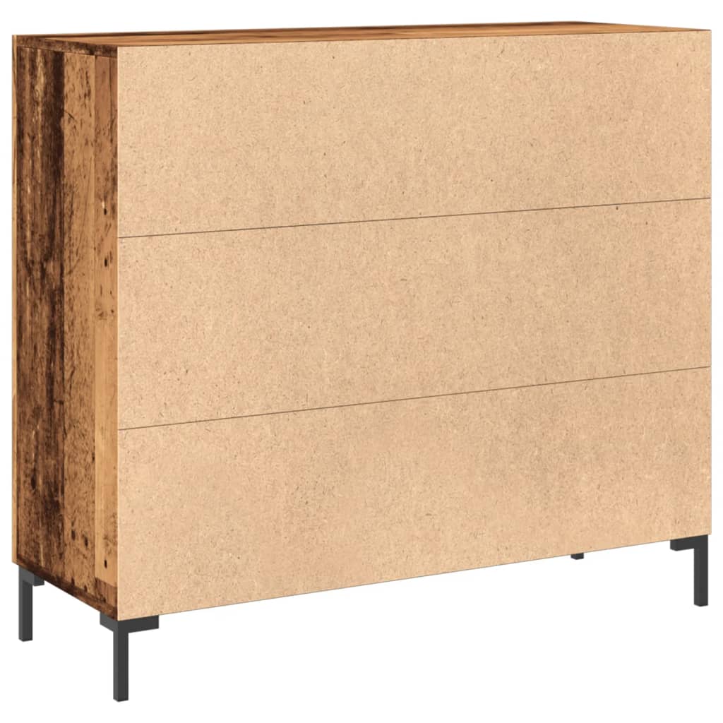 Sideboard Altholz-Optik 90x34x80 cm Holzwerkstoff