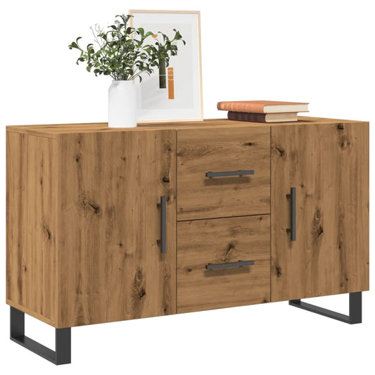 Sideboard Artisan-Eiche 100x36x60 cm Holzwerkstoff