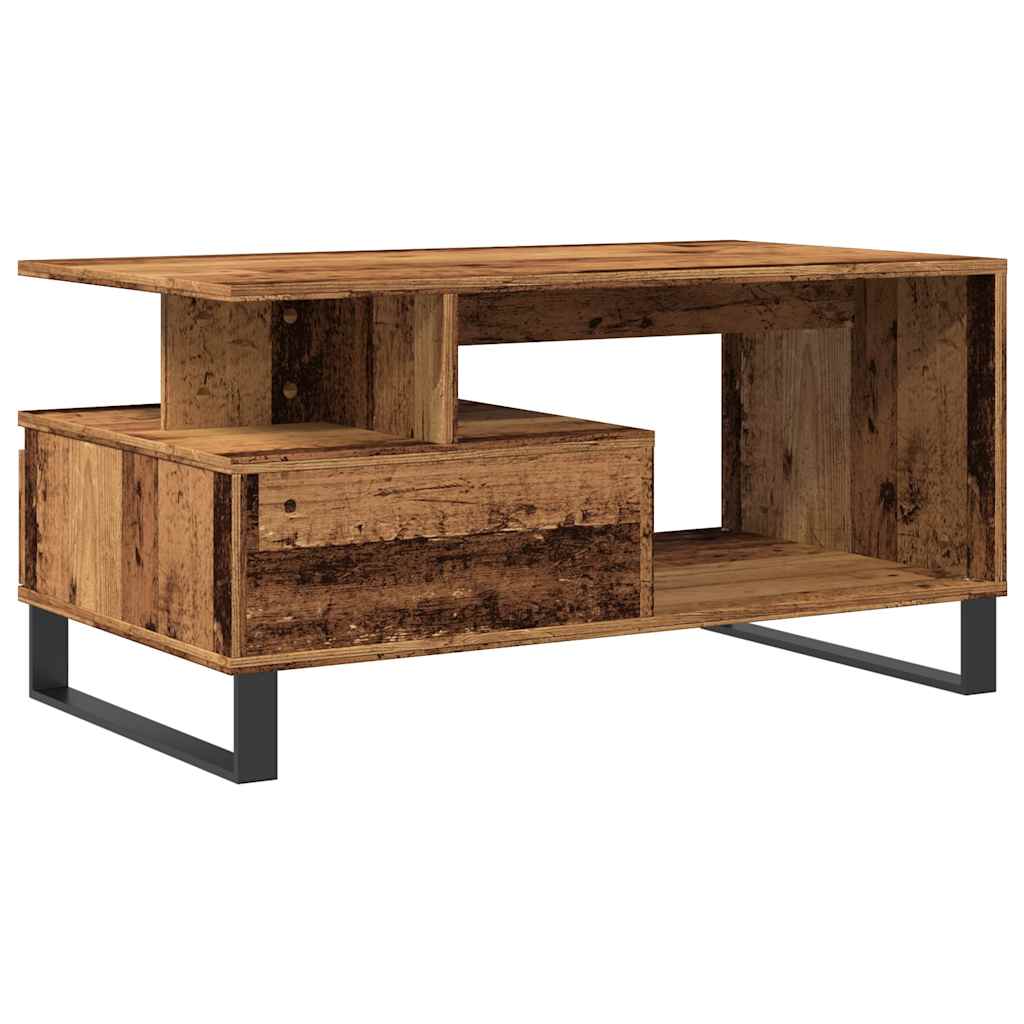 Couchtisch Altholz-Optik 90x49x45 cm Holzwerkstoff