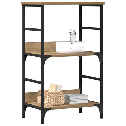 Bücherschrank Artisan-Eiche 50x33x82 cm Holzwerkstoff