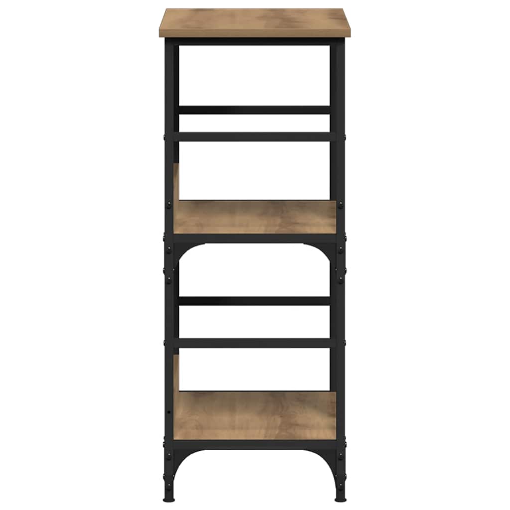 Bücherschrank Artisan-Eiche 50x33x82 cm Holzwerkstoff