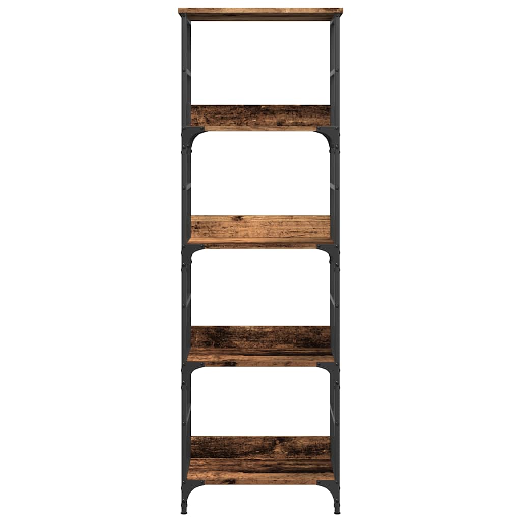 Bücherregal Altholz-Optik 50x33x153 cm Holzwerkstoff