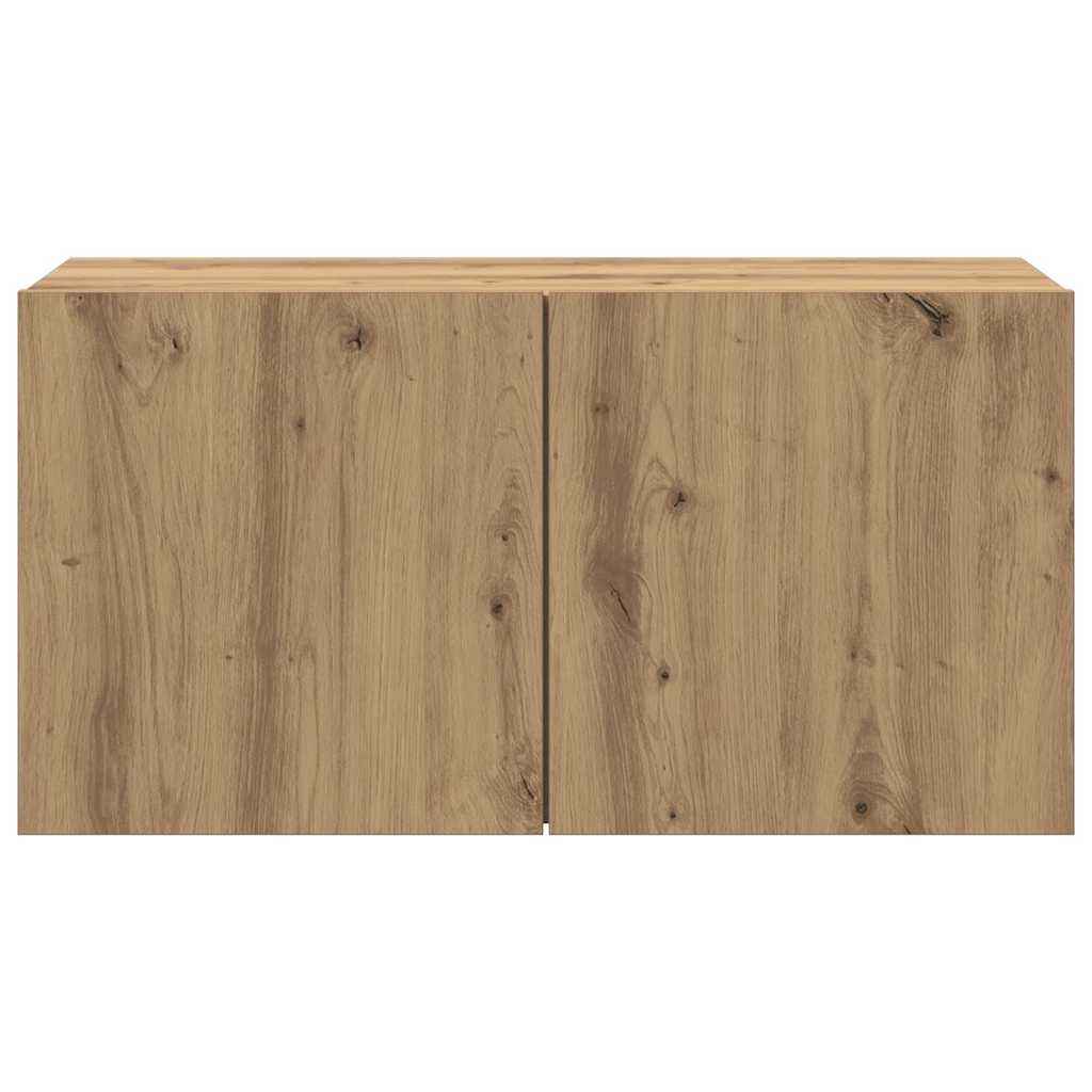 TV-Wandschrank Artisan-Eiche 80x30x41 cm