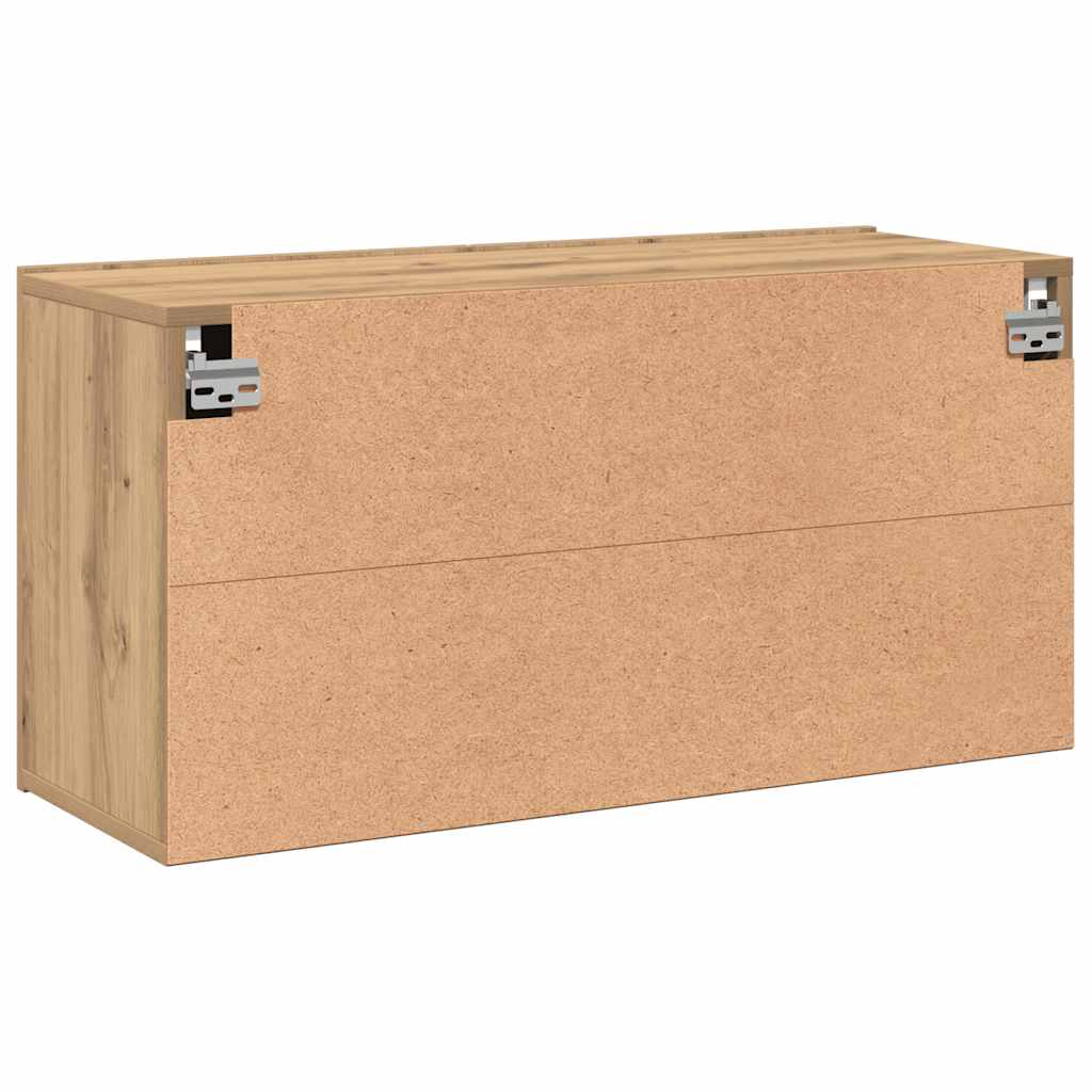 TV-Wandschrank Artisan-Eiche 80x30x41 cm