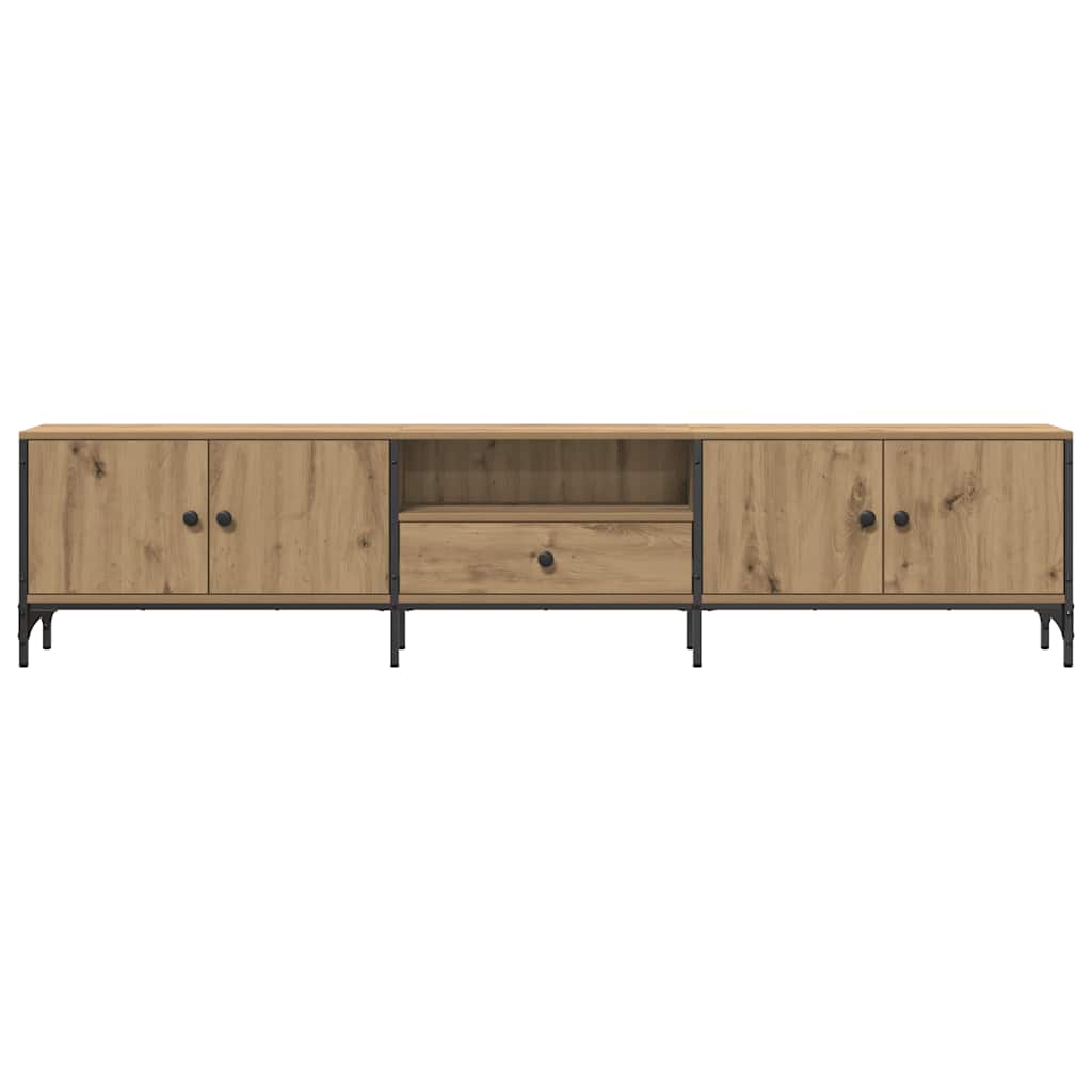 TV-Schrank mit Schublade Artisan-Eiche 200x25x44 cm