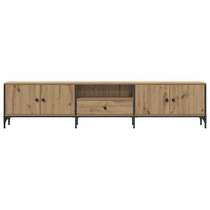 TV-Schrank mit Schublade Artisan-Eiche 200x25x44 cm