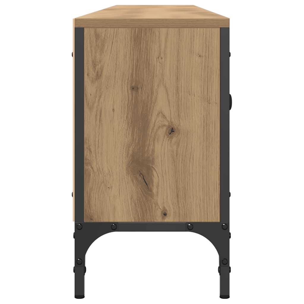 TV-Schrank mit Schublade Artisan-Eiche 200x25x44 cm