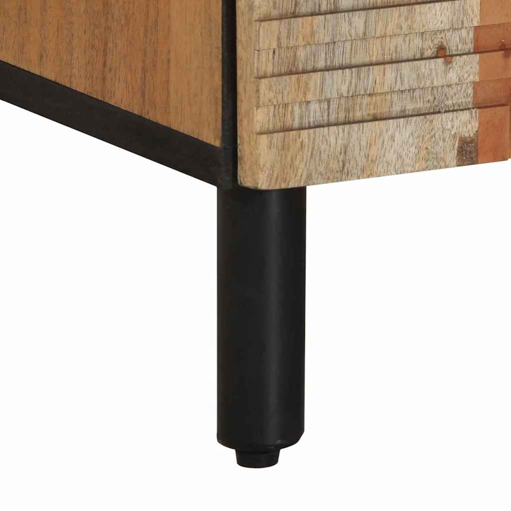 Nachttisch Braun 50 x 33 x 60 cm Massivholz Akazie