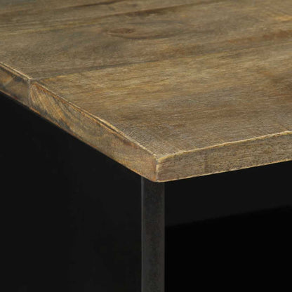 TV-Schrank 80x33x46 cm Massivholz Mango