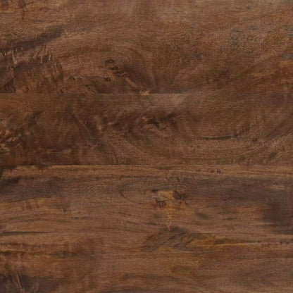 Couchtisch Braun und Schwarz 80 x 50 x 40 cm