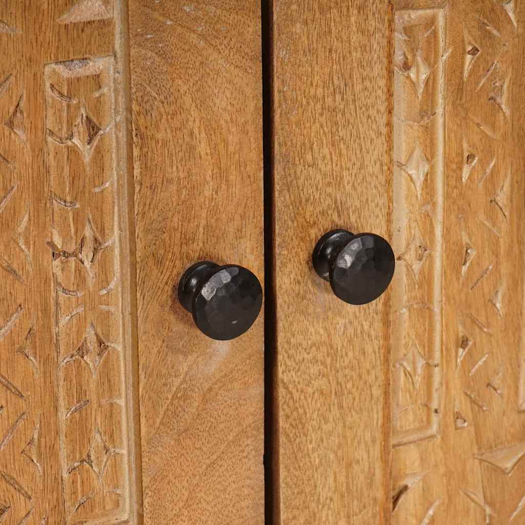 Badezimmerschrank Wandmontiert Hellbraun 62 x 33 x 58 cm