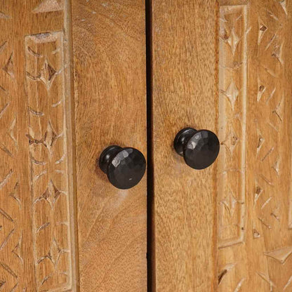 Badezimmerschrank Wandmontiert Hellbraun 62 x 33 x 58 cm