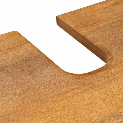 Badezimmerschrank Wandmontiert Hellbraun 62 x 33 x 58 cm