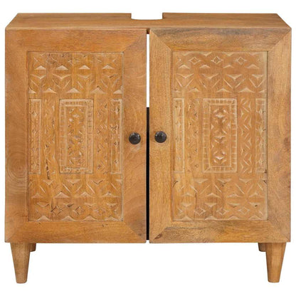 Badezimmerschrank Wandmontiert Hellbraun 62 x 33 x 58 cm