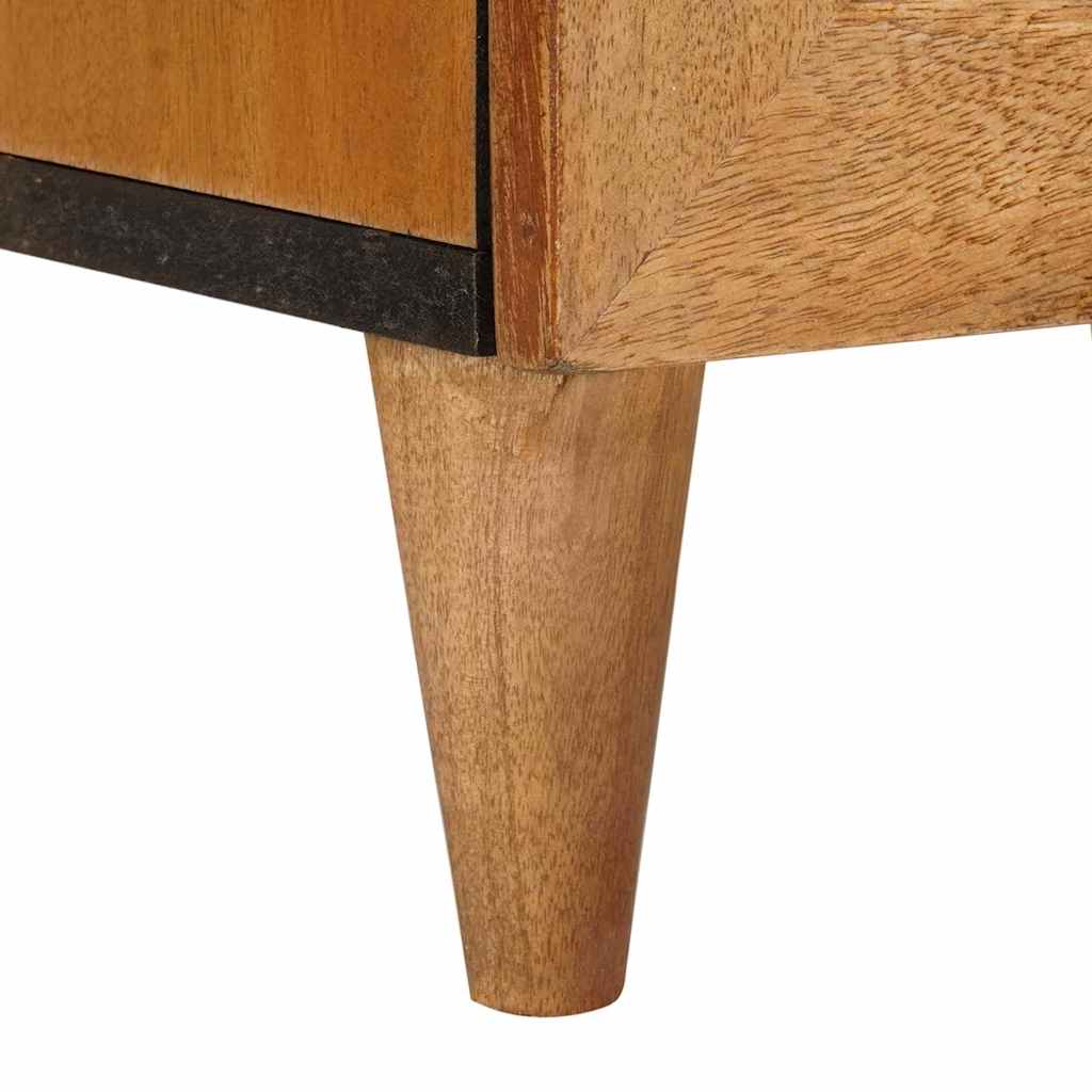 Badezimmerschrank Hellbraun 38 x 33 x 58 cm Holzwerkstoff