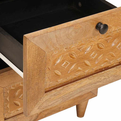Sideboard mit Schubladen Hellbraun 33,5 x 40 x 75 cm